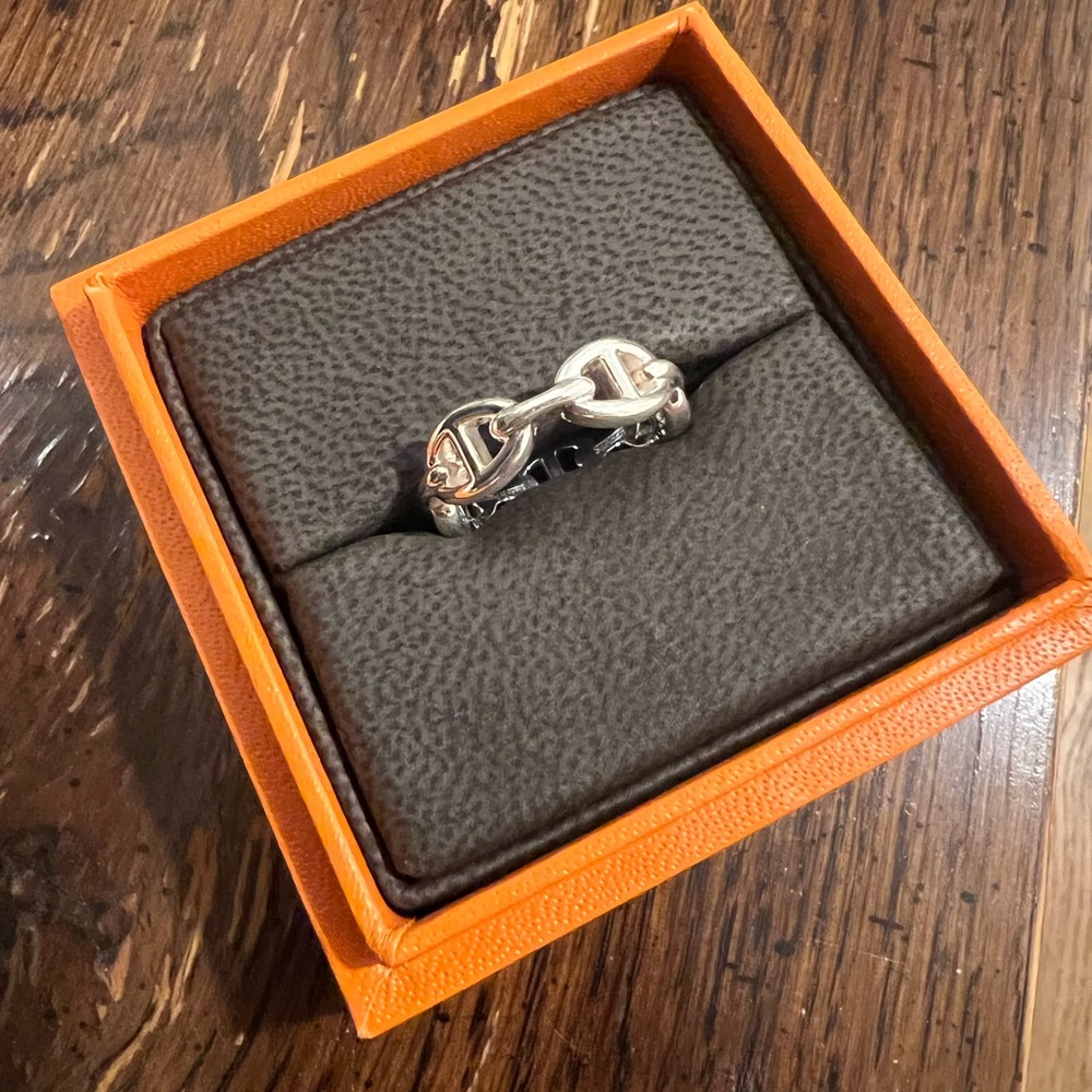 Hermes Chaine d'ancre Enchainee ring